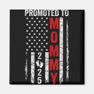 Aimant Annonce de grossesse Maman Est 2025 Patriote assor