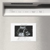 Aimant Annonce de Révélation de Bébé par Échographie Gran (In Situ (Lave-vaisselle))