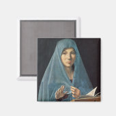 Aimant Annonciation, 1474-75 (huile sur panneau) (Recto/Verso)