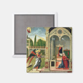 Aimant Annonciation (huile sur panneau) 2 (Recto/Verso)