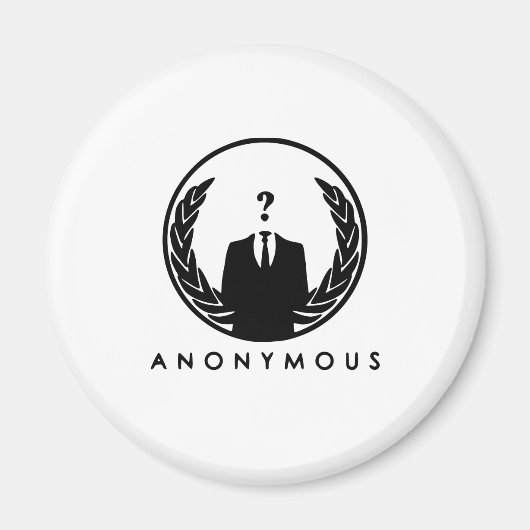 Aimant Anonymous Logo (Devant)