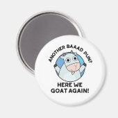 Aimant Another Baad Pun Here We Goat Again Animal Pun (Recto/Verso)