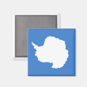 Aimant Antarctique Drapeau de haute qualité (Recto/Verso)