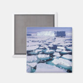Aimant Antarctique, Écoulement de glace. (Recto/Verso)