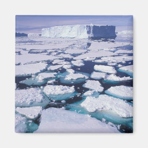 Aimant Antarctique, Écoulement de glace.