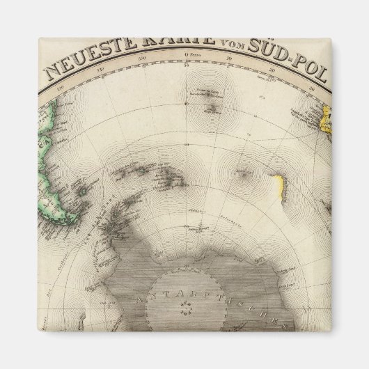 Aimant Antarctique, hémisphère Sud (Devant)