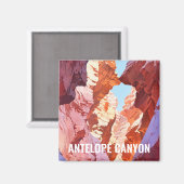 Aimant Antelope Canyon, Arizona (Recto/Verso)