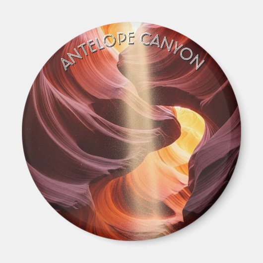 Aimant Antelope Canyon Souvenir (Devant)