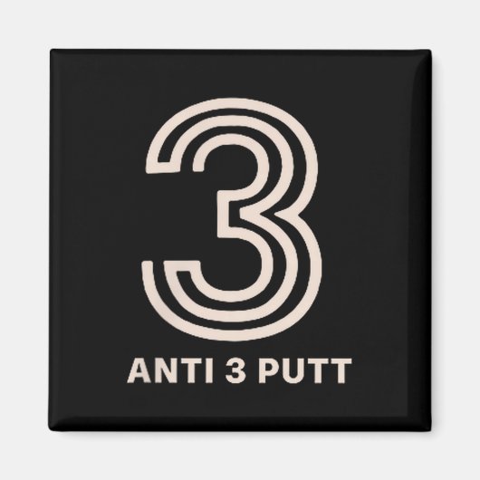 Aimant Anti 3 Putt  (Devant)