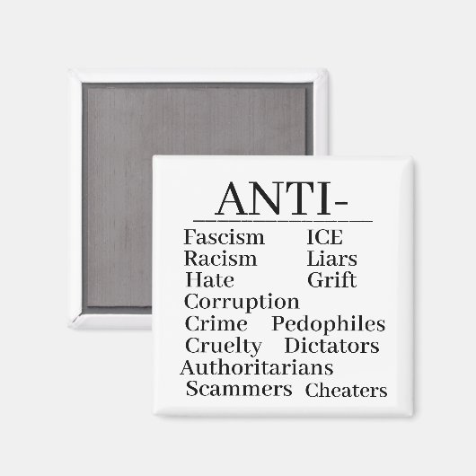 Aimant Anti-aimant (Recto/Verso)