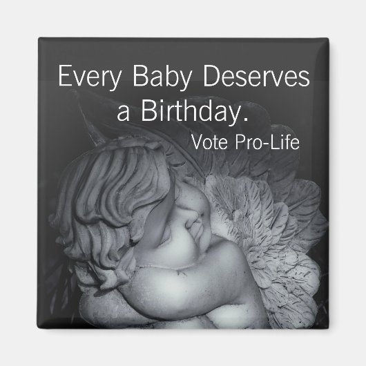 Aimant Anti-avortement (Devant)