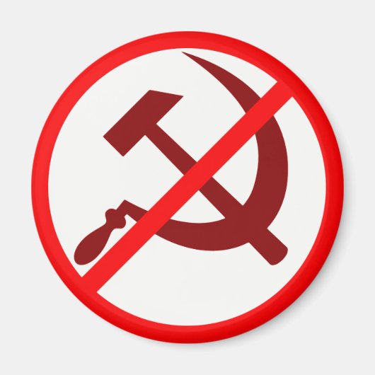Aimant Anti-communiste (Devant)