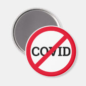 Aimant Anti COVID (Recto/Verso)
