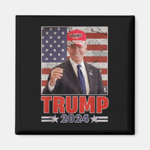 Aimant Anti Joe Biden Funny Conservateur Donald Trump 2