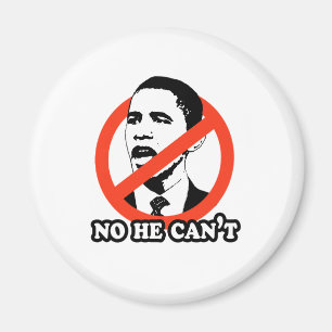 AIMANT ANTI-OBAMA/AUCUN IL NE PEUT PAS T-SHIRT