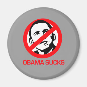 Aimant Anti-Obama - Obama sucks