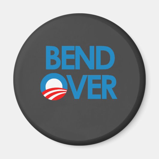 Aimant Anti-Obama - Se pencher (Devant)