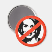 Aimant ANTI-PELOSI : ANTI-Nancy Pelosi (Recto/Verso)