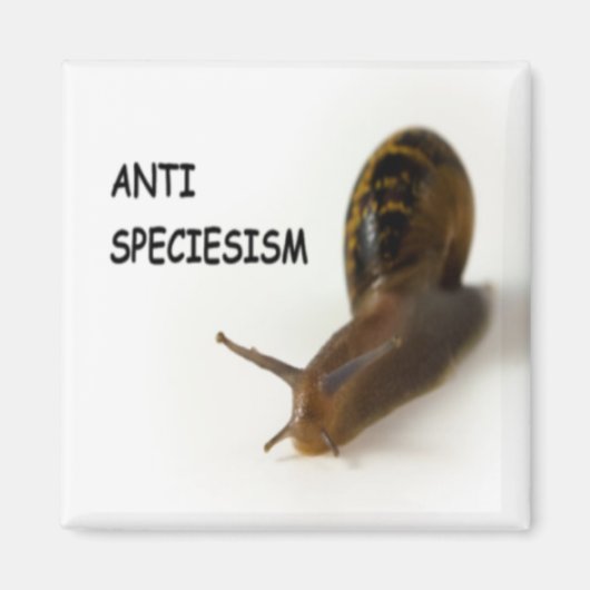 Aimant anti-spéciéisme (Devant)