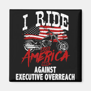 Aimant Anti Trump Biker Résiste Contre Le Overreac Exécut