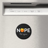 Aimant Anti-Trump - Non, pas encore moi (In Situ (Lave-vaisselle))