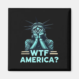 Aimant Anti-trump Politique Et Démocratie Wtf Amérique 1