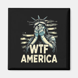 Aimant Anti-trump Politique Et Démocratie Wtf Amérique _1