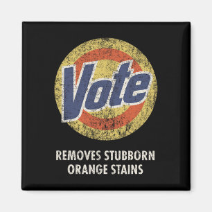 Aimant Anti-Trump Vote Lessive Détergent Drôle Vintage
