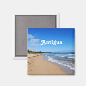 Aimant Antigua Beach (Recto/Verso)