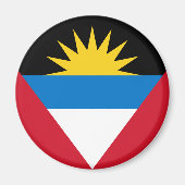 Aimant Antigua et Barbuda Flag (Devant)