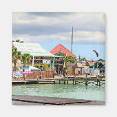 Aimant Antigua, île des Caraïbes (Devant)