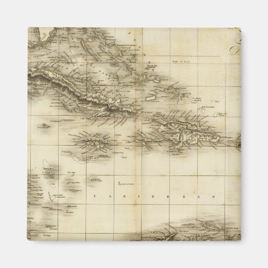 Aimant Antilles 13 (Devant)