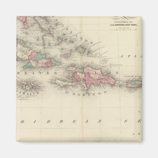 Aimant Antilles 3 (Devant)