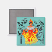 Aimant Antilles françaises (Recto/Verso)