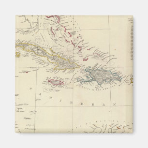 Aimant Antilles ou îles de l'Inde occidentale