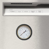 Aimant Antique Compteur de pression ronde Gage Réfrigérat (In Situ (Lave-vaisselle))