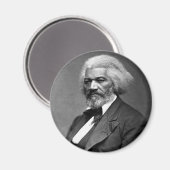 Aimant Antique Frederick Douglass Portrait (Recto/Verso)