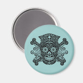 Aimant Antique infirmière pirate (Recto/Verso)