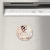 Aimant Antique Jane Austen Portrait (In Situ (Lave-vaisselle))