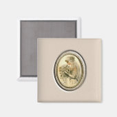 Aimant Antique Mariée (Recto/Verso)