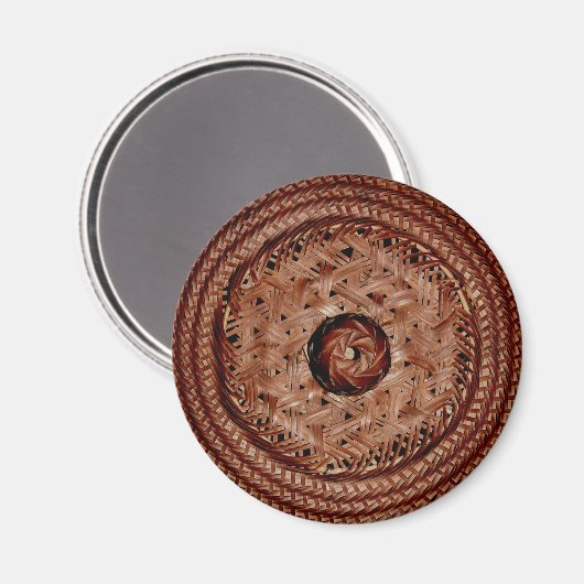 Aimant Antique Panier Lid Weight (Recto/Verso)