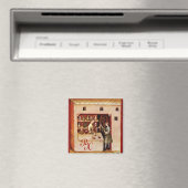 Aimant ANTIQUE PHARMACIE, Pharmacie, Monogramme (In Situ (Lave-vaisselle))