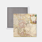 Aimant Antique vieille carte inspirée (6) (Recto/Verso)