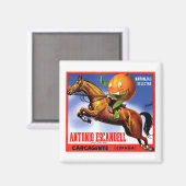 AIMANT ANTONIO ESCANDELL ORANGES, 1940 POSTER ÉTIQUETTE (Recto/Verso)