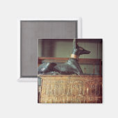 Aimant Anubis, dieu égyptien des morts (Recto/Verso)