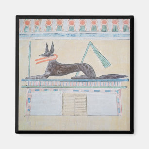 Aimant Anubis, dieu égyptien des morts