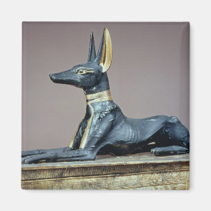 Aimant Anubis, un dieu égyptien des morts d'un coffre