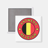 Aimant Anvers Belgique (Recto/Verso)