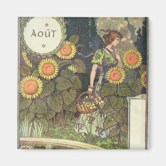 Aimant août (Devant)