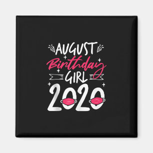 Aimant Août Anniversaire Quarantaine Cadeau Femmes Son Fi